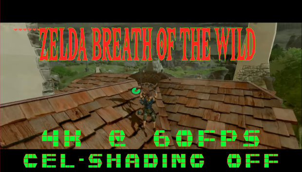 Zelda BOTW - 4K 60FPS Cel-Shading Off