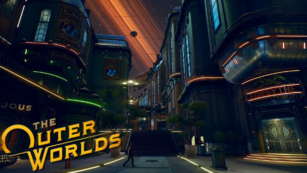 The Outer Worlds - Byzantium Cityscape