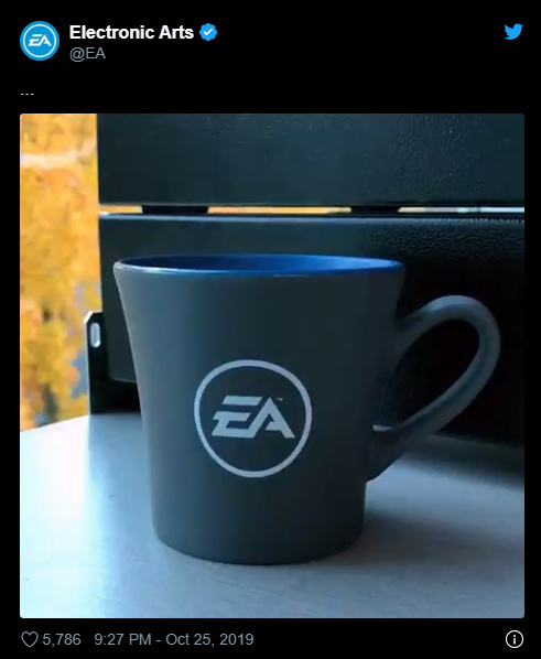 EA - Tweet - Mug Steam