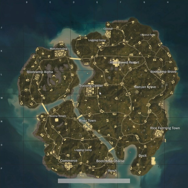 PUBG - Savage map