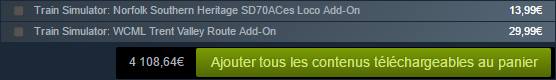 Train Simulator 2016 DLC au 8 juillet 2016