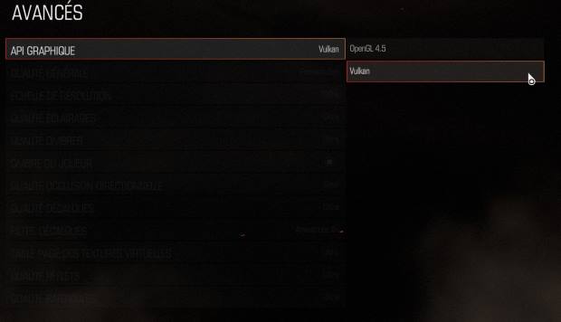 Doom Vulkan Settings