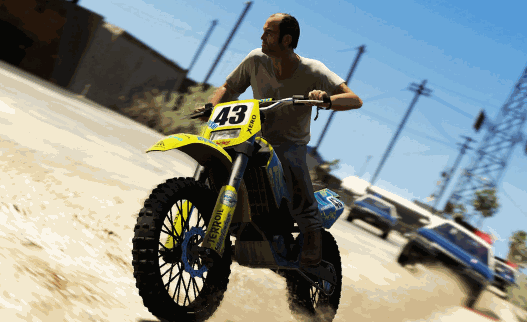 GTA V - Trevor Bike