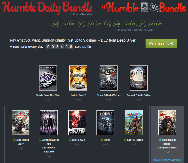 Humble Re Bundle