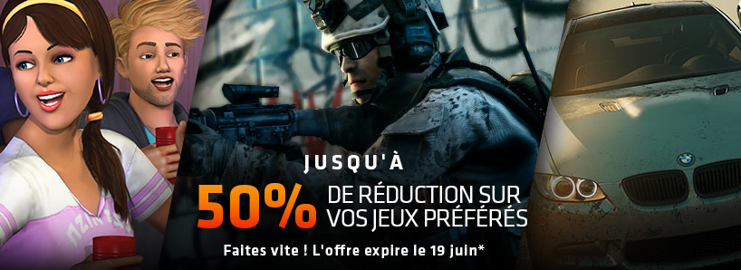 Soldes sur Origin