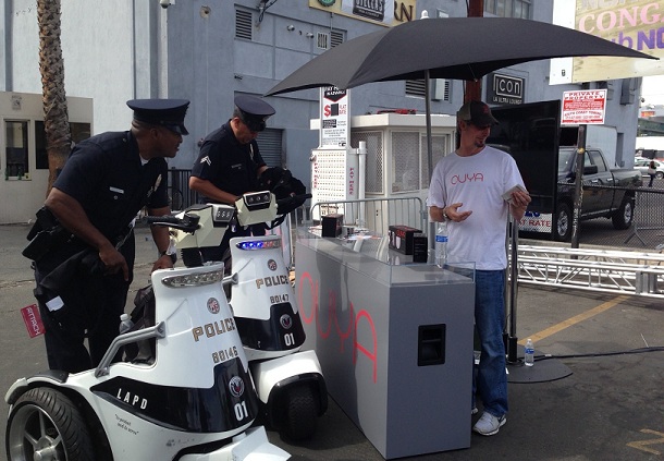 Ouya Boy contrôlé par la police