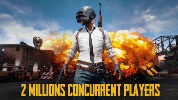 PUBG 2 Millions Concurrent Players