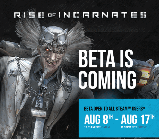 Rise of Incarnates Beta Steam