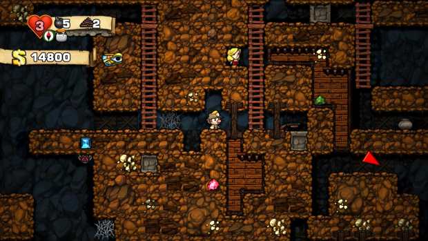 Spelunky - Jeu réalisé avec Game Maker