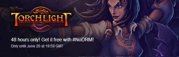 Torchlight gratuit sans DRM