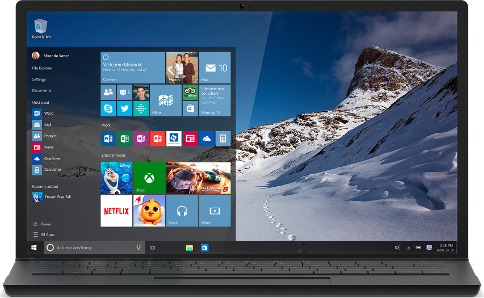 Windows 10 laptop